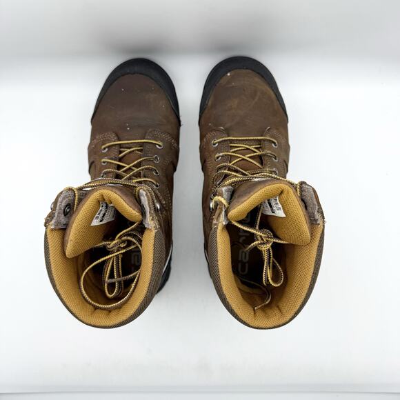 Carhartt Men Rugged Flex 8" Composite Toe Work Boot US 8.5 EU 41.5 Brown WP GUC - Picture 10 of 14